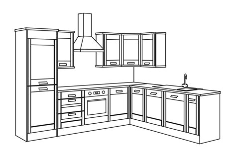 Kitchen Design Easy Drawing Kitchens Design Ideas And Renovation