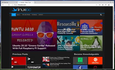 Microsoft Edge On Linux Is Here Download As A Dev Preview Channel