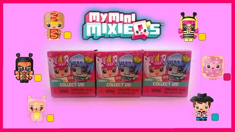 My Mini Mixie Qs Series 1 Blind Box Opening Youtube