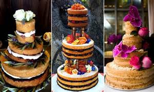 Introducing The Naked Cake New Wedding Dessert Trend