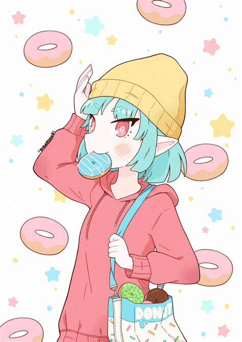 Donut Girl By Sugardood On Deviantart