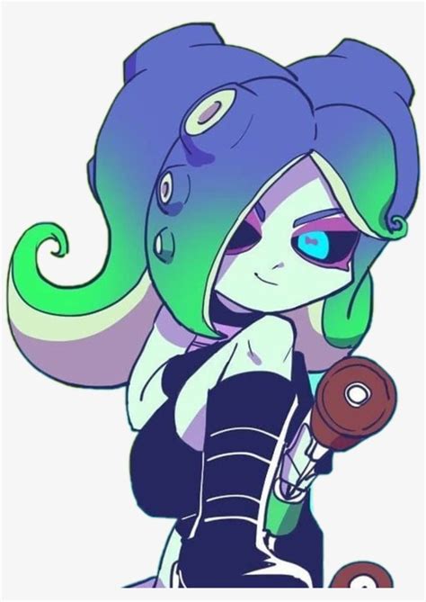 Splatoon Splatoon Octoling Octolinggirl Cute Cute Octoling Free Transparent PNG