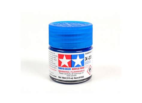 Painting Products Tamiya Acrylic Clear Blue X 23