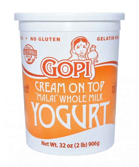 buy gopi malai yogurt 32 oz apna bazar cash and carry quicklly