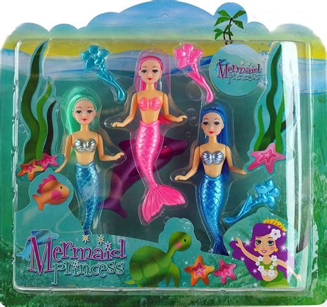Swimming Mermaid Princess Doll Girls Toy Play Set Birthday T