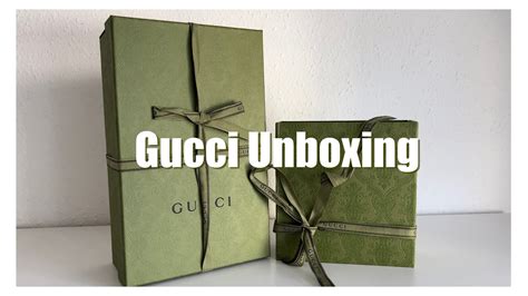 Gucci Unboxing Youtube