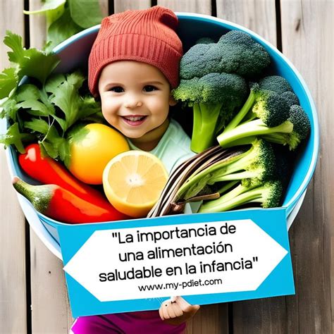 Frase Saludable Alimentación Infantil My Nutrición