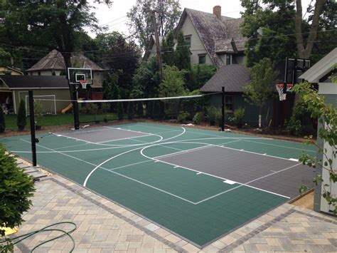 Beautiful Small Backyard Basketball Court Ideas Backyard Basketball