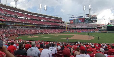 Section 130 At Great American Ball Park Cincinnati Reds