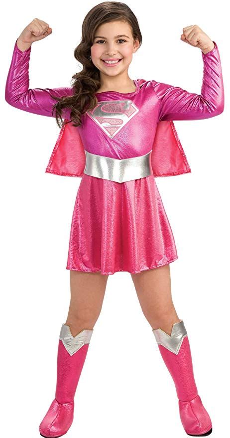 Pink Supergirl Costume Costume Party World