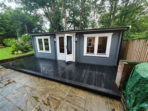 Maybe you would like to learn more about one of these? Garden office style log cabin