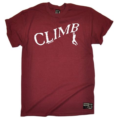 Climb Dangle Hold Rock Climbing T Shirt Climber Bouldering T Birthday Funny Ebay
