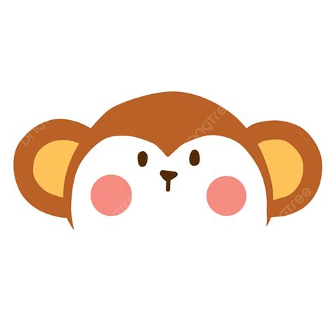 Lindo Mono Png Mono Mascotas Pegatinas Animal Png Y Psd Para