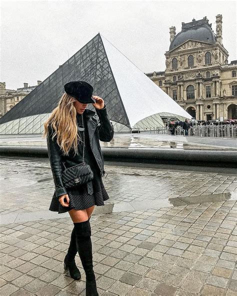 Louvre Paris Fashion Style Travel Europe Outfits Paris Outfits