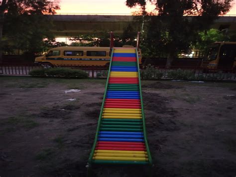 Multicolor Frp Roller Slide For Play Schoolpark Age Group Upto 12