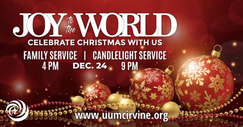Christmas Eve Services Joy To The World University United Methodist