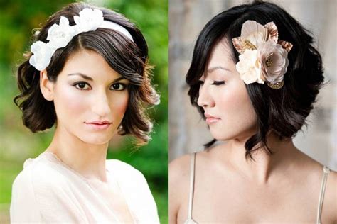 The lashes were an amazing add on too and looked. 10 Amazing Bridesmaid Hairstyles For Short Hair - Rock The ...