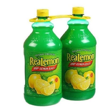 Realemon Lemon Juice Oz Bottles By Realemon Walmart