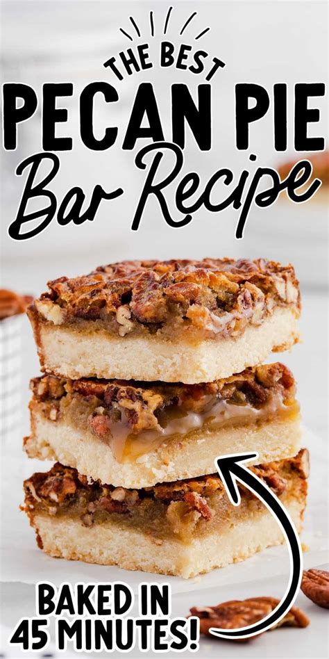 These Decadent And Gooey Pecan Pie Bars Have All The Flavor Of A