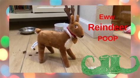 Elf On A Shelf Reindeer Poop Fight Eww Youtube