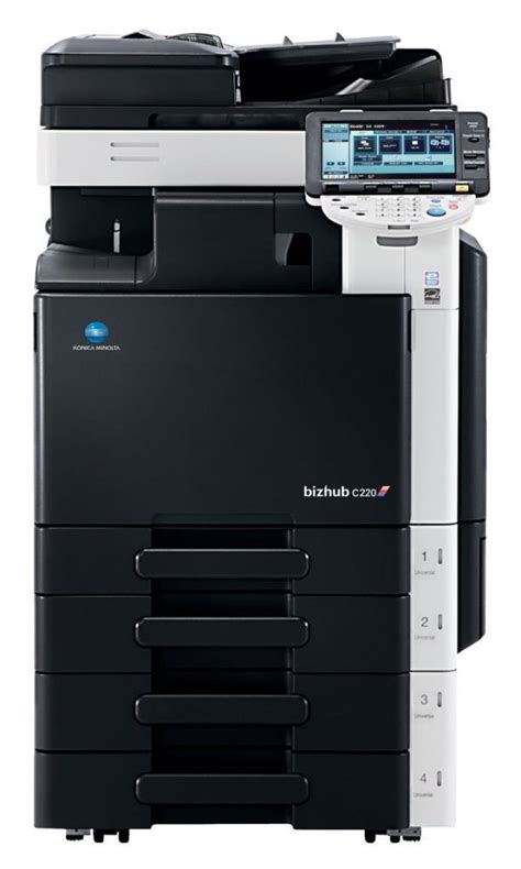 The bizhub c280 photocopier produces stunning graphics with its detailed 1200 x 1200 dots per inch resolution. Catalogo - Konica Minolta bizhub c220-c280-c360 | F.lli ...