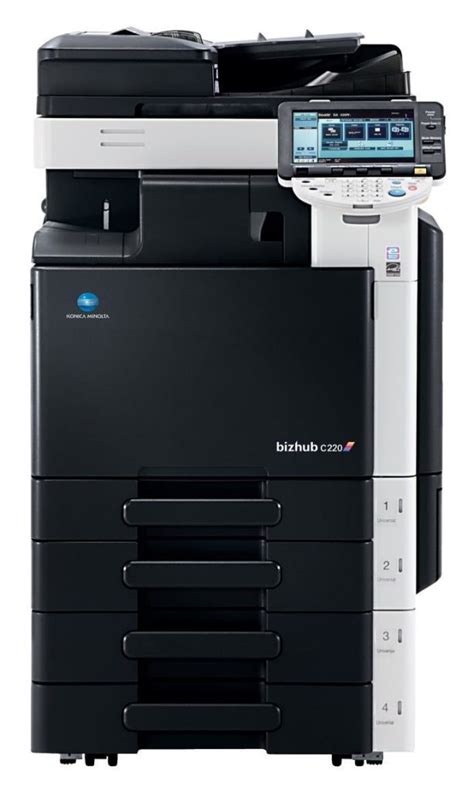 Bizhub c360/c280/c220 document & device management, driver & application software. Catalogo - Konica Minolta bizhub c220-c280-c360 | F.lli ...