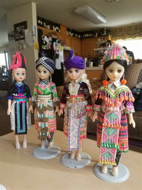Pin By Kajlug Lee On Hmong Asian Doll Hmong Clothes Clothes Design