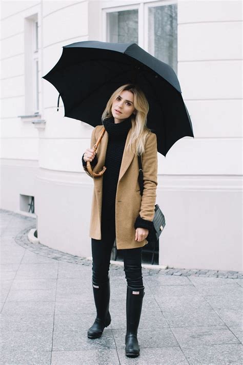 Rainy Day Cold Weather Outfit 16 Dressfitme Cold Weather Outfits