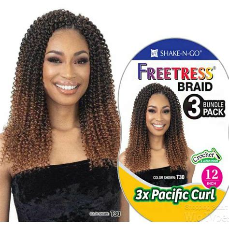 Freetress 3x Pacific Curl 12 Crochet Braids Beauty Depot O Store