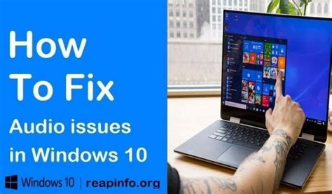 How To Fix Audio Issues In Windows 10 Pcs Windows 10 No Sound Reapinfo