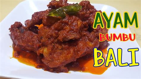 Ayam bumbu rujak tanpa santan dan tidak di panggang resep tradisional. Ayam Bumbu Bali Tanpa Santan Mudah Dan Lezat - YouTube