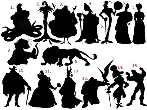 Character Silhouettes Quiz