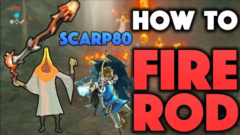 Hold wood bundle and flint and place on the ground. Zelda Fire Rod Tutorial and Review - YouTube