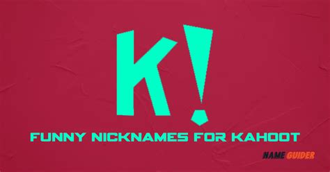 150 Funny Nicknames For Kahoot 2023 Name Guider