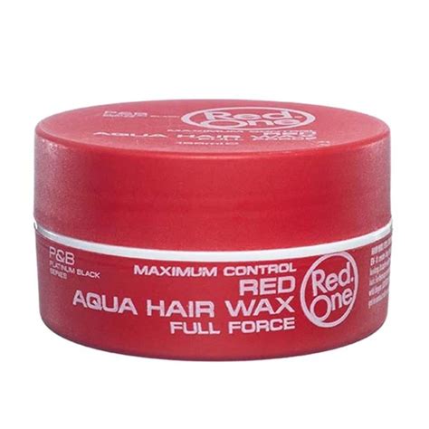 Red Aqua Hair Wax 150ml Tustore