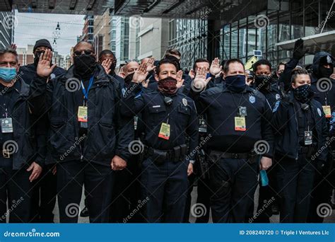 Police Officers In Washington Dc Editorial Image Image Of Troops