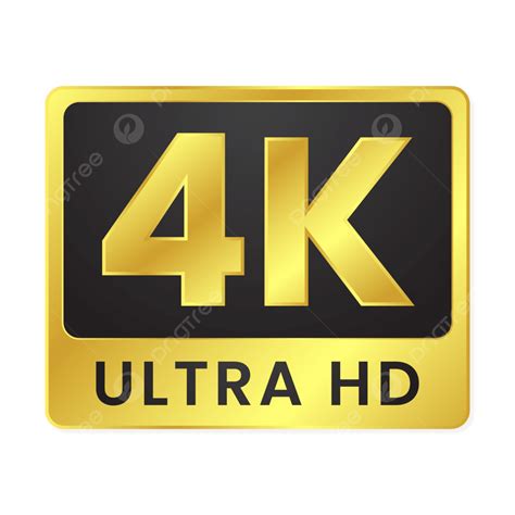 0 Result Images Of 4k Ultra Hd Logo Png Black Png Ima