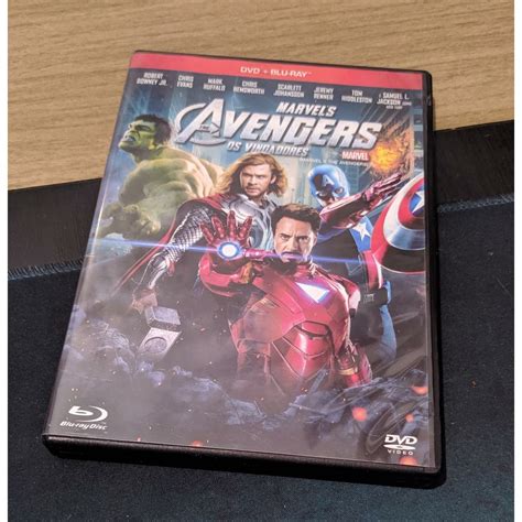 Marvel S The Avengers Os Vingadores DVD Blu Ray Shopee Brasil