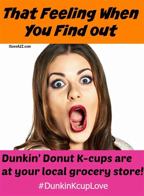 Dunkin Donuts K Cup Pods Now In Stores Isavea Z Com