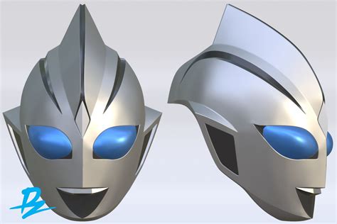 Mask Ultraman Evil Tiga 3d Print Model Cgtrader