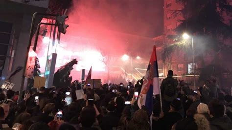 Tens Of Thousands Joins Serbias Latest Protest March Balkan Insight