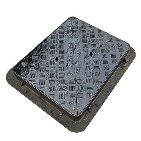 D400 Ductile Iron Double Triangular Ultra Manhole Cover And Frame