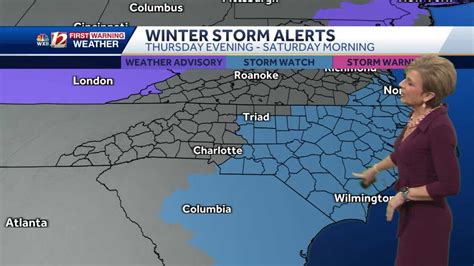 Watch Winter Storm Watch For Triad Light Snow Possible