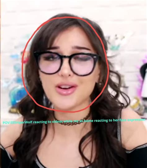 Sssniperwolf In 2022 Face Expressions Cat Eye Glass Sssniperwolf