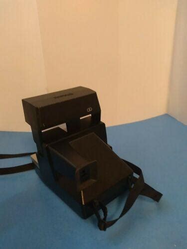 Vintage Polaroid Sun 600 Lms Instant Film Flash Camera With Strap A61
