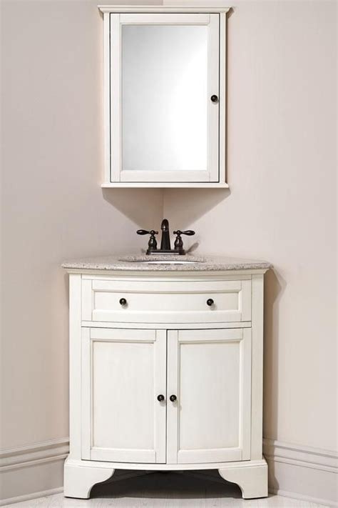 The double sink bathroom vanity makes it potential for two or more people to use the bathroom at the same time pretty that arguing over sink and countertop space. Corner Bathroom Cabinet Sink - WoodWorking Projects & Plans