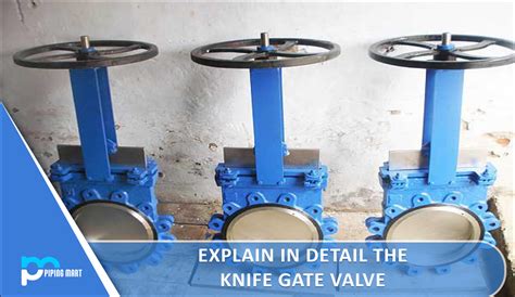 Explain In Detail The Knife Gate Valve Thepipingmart Blog