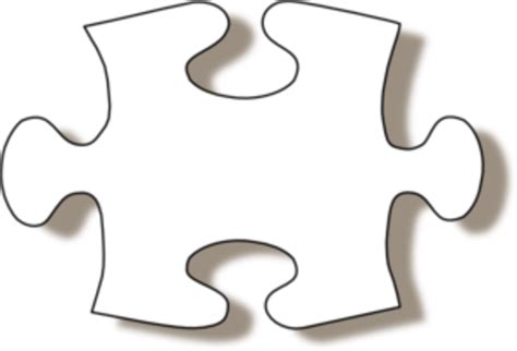 Large Blank Puzzle Piece Clipart Best