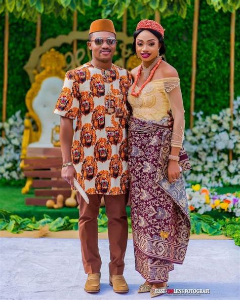 Beautiful Igbankwu Style Ankara Wedding Styles Igbo Traditional