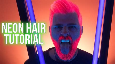 If you have questions please reach out to. NEON PINK UV Reactive Hair Color Tutorial with Arctic Fox ...